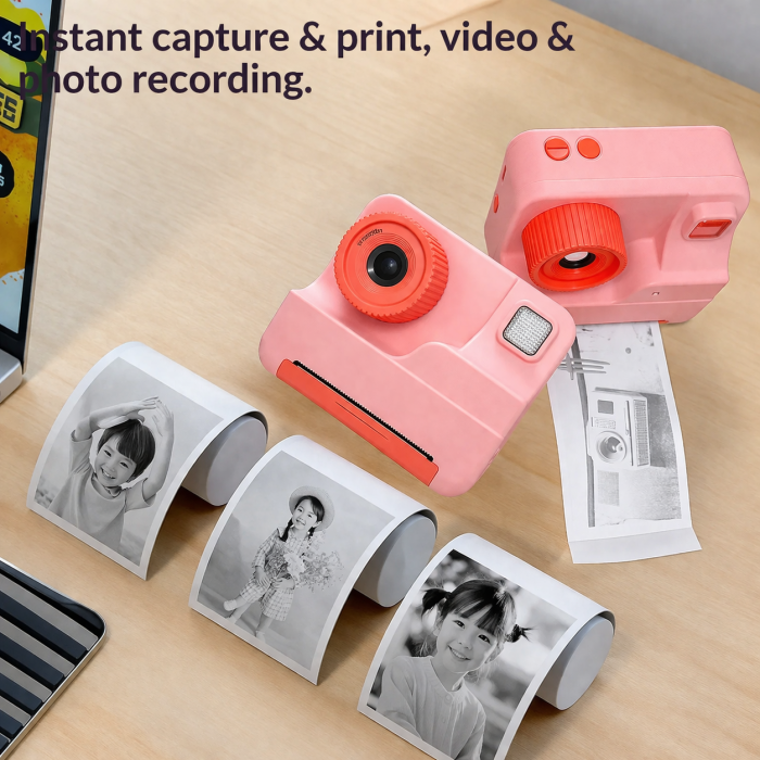 Дитячий фотоапарат Y708, PINK
