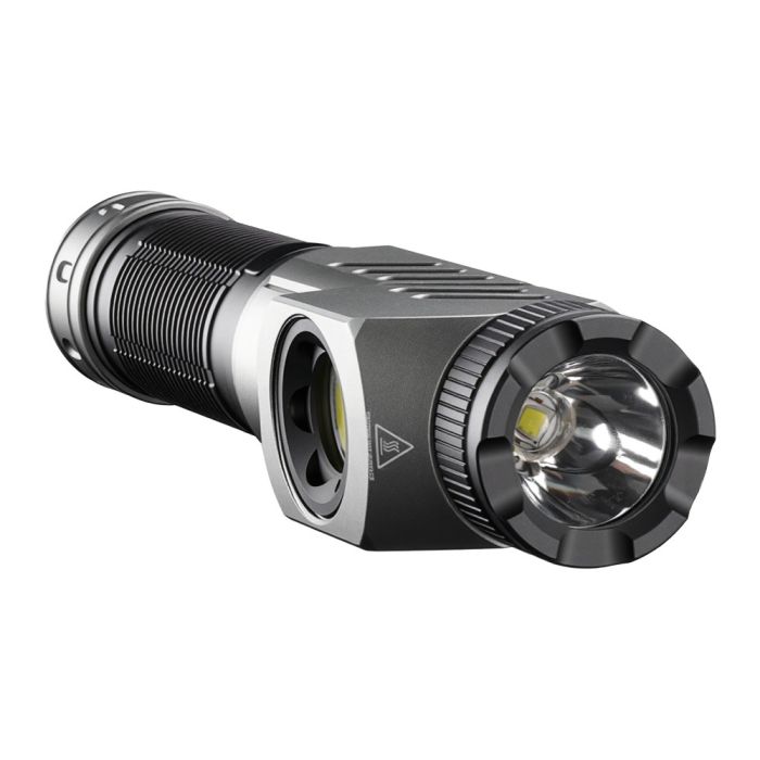 Тактичний ліхтар YEMAO YM-F303X, 1600LM, акумулятори 1x21700 (1x5000 mAh), поворотна голова