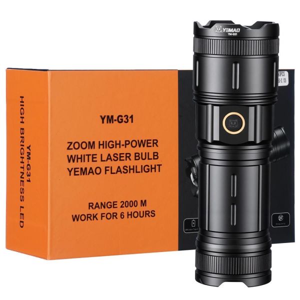 Ліхтар YEMAO YM-G31 TG, 1x38650, ЗУ Type-C, zoom