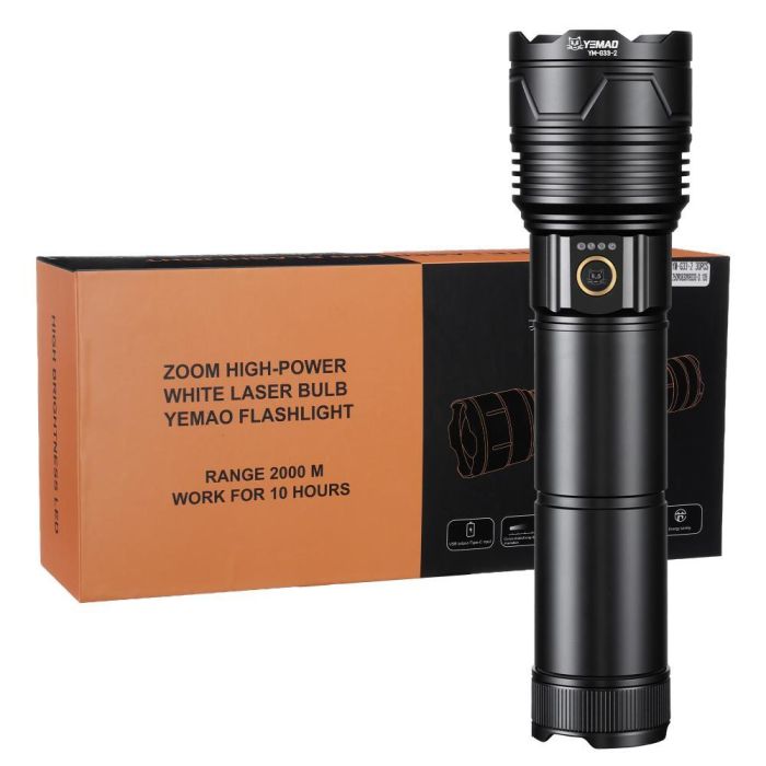Ліхтар YEMAO YM-G33-2 TG 40W, 3x361350, ЗУ Type-C, zoom