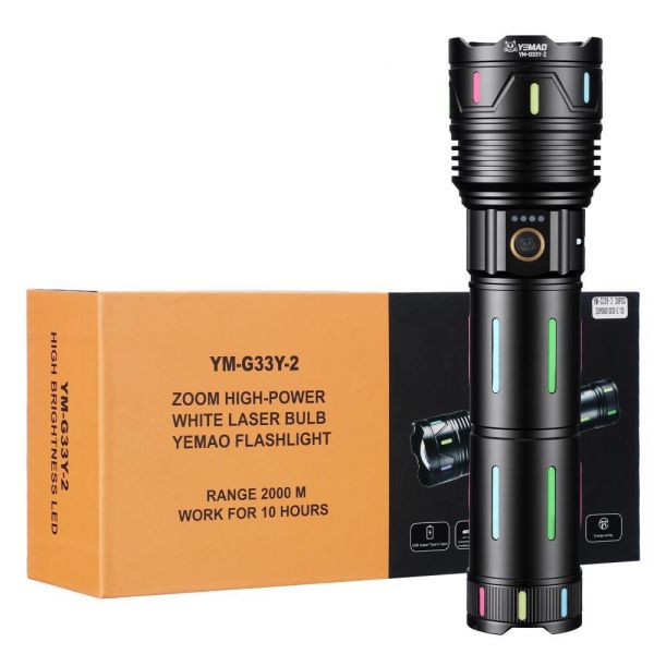 Ліхтар YEMAO YM-G33Y-2 TG 40W, 3x361350, ЗУ Type-C, zoom