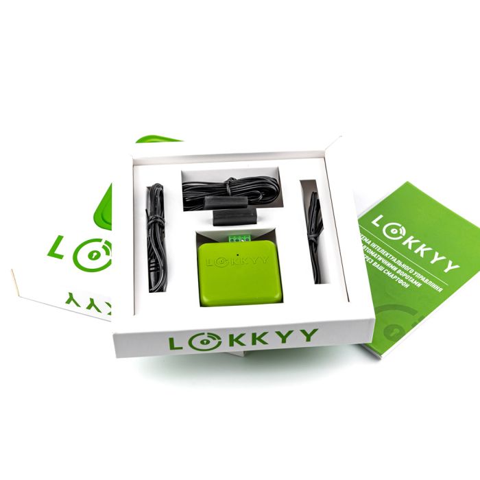 Блок керування гаражними воротами LOKKYY з GSM, Bluetooth та Wi-Fi