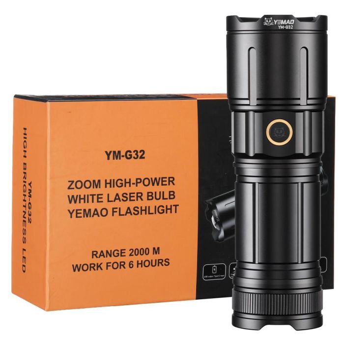 Фонарь YEMAO YM-G32 TG, 1x38650, ЗУ Type-C, zoom
