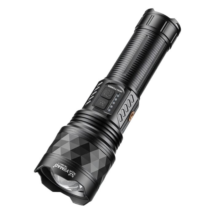 Ліхтар YEMAO YM-G641-1 TG 60W, 1x32700, Power Bank, ЗУ Type-C, zoom, кейс