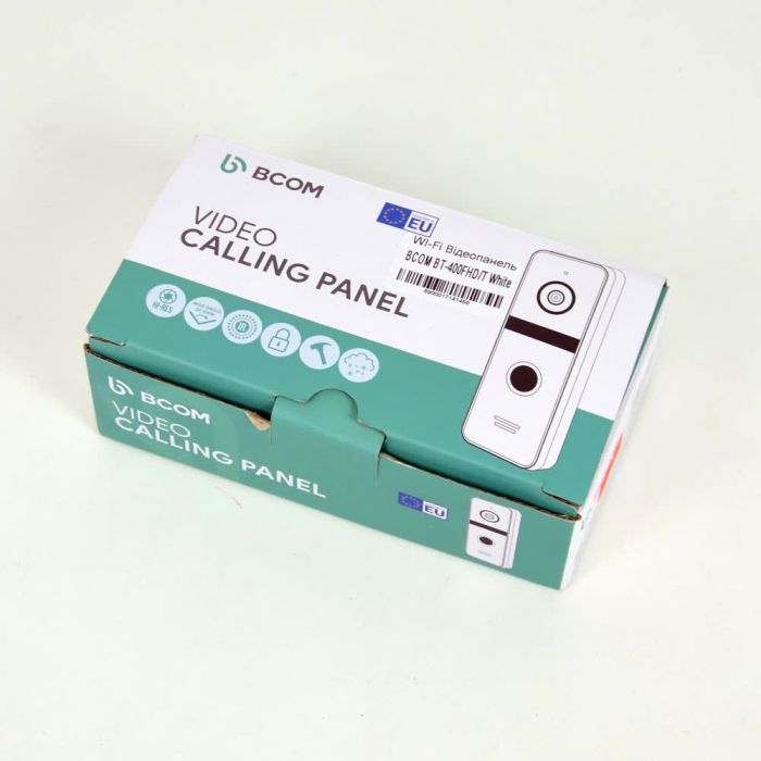 Відеопанель BCOM BT-400FHD/T White (розпродаж 627) з підтримкою Tuya Smart