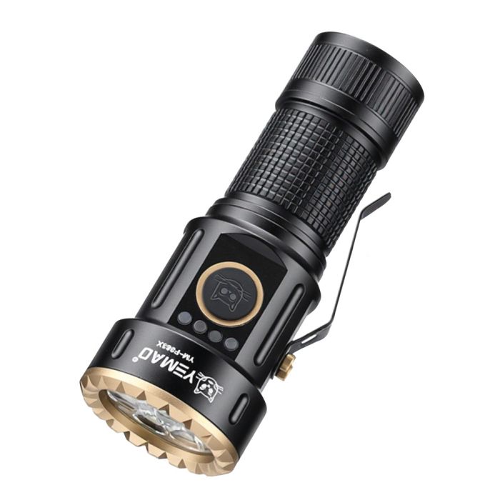 Тактичний ліхтар YEMAO YM-F883X, 3000LM, акумулятори 18650 + 18350 (3200 + 1500 mAh)
