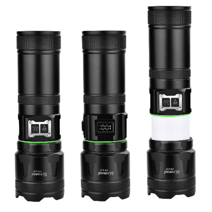 Ліхтар YEMAO YM-G37-TG-30W, 1x40700, Power Bank, ЗУ Type-C, zoom, функція лампи, IP66