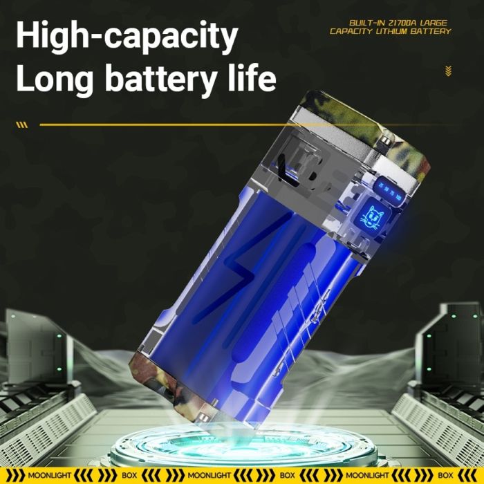 Ліхтар YEMAO YM-G666M-6P80, Li-Ion акумулятор, Power Bank, ЗУ Type-C, чохол