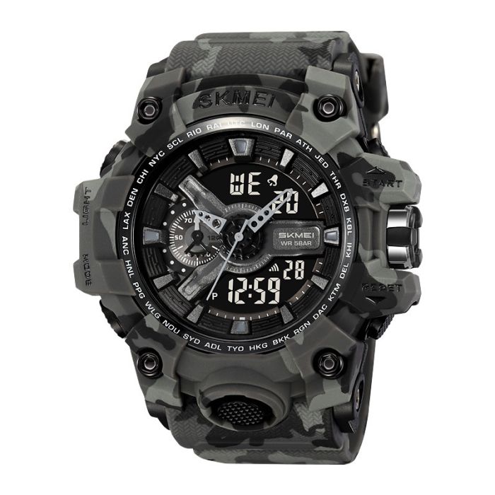 Годинники наручні 2396CMGY SKMEI, GRAY CAMO