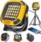 Ліхтар кемпінг W893-1-30COB(White+Yellow)+5SMD(Red), Power bank, 2x18650, ЗП Type-C, магніт, гачок