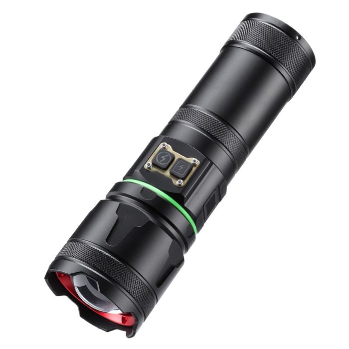 Ліхтар YEMAO YM-G37-TG-30W, 1x40700, Power Bank, ЗУ Type-C, zoom, функція лампи, IP66