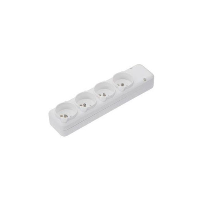 Колодка Ne-Ad (3019-К) 4 гнізда без заземлюючого контакту