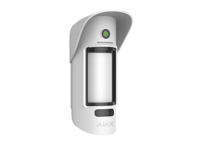 Вуличний датчик руху з просунутим захистом від маскування та імунітетом до тварин Ajax MotionCam Outdoor (PhOD) з фотофіксацією по тривозі та за запитом