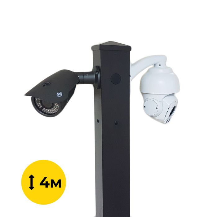 Комплект: Світильник світлодіодний Lightwell ZY-DY11-65K-150W  + Стовп 103Р 4м + Кронштейн DS-1275ZJ + Бандажна стрічка SB 207 20х0,7 бухта 50м + Замок BCS-20 + Кронштейн ZelK КСУР (труба: 50) (довжина труби: 700)