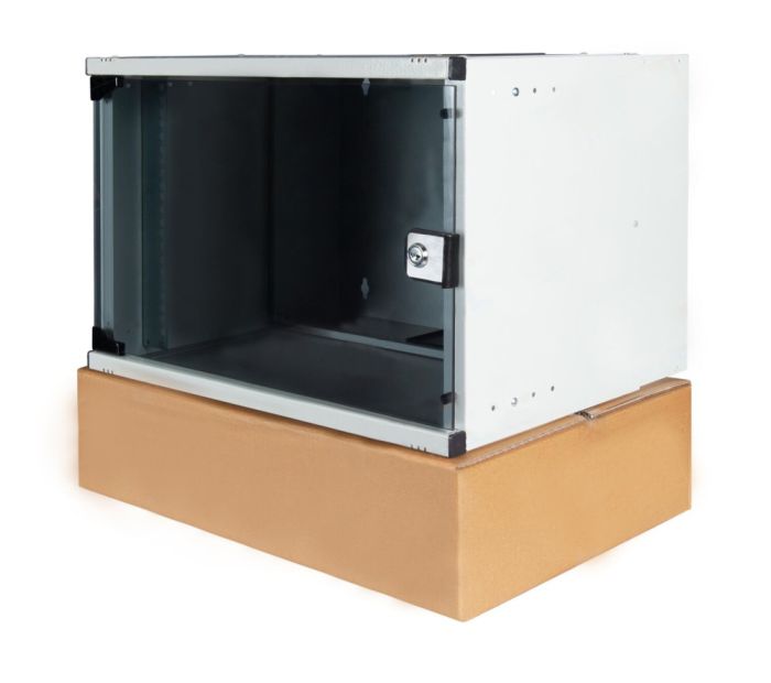 Шафа серверна Hypernet 4U 540 x 400 WMNC-40-4U-SOHO-FLAT для мережевого обладнання