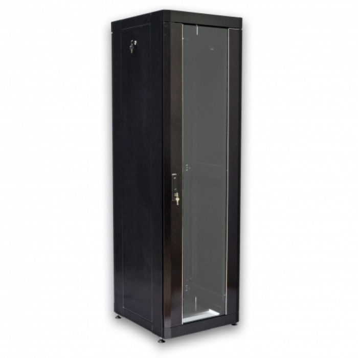 Шафа серверна CMS 42U 610 х 675 UA-MGSE4266MB посилена для мережевого обладнання