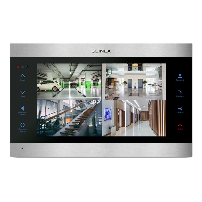 IP-відеодомофон Slinex SL-10IPT HD(silver + black)