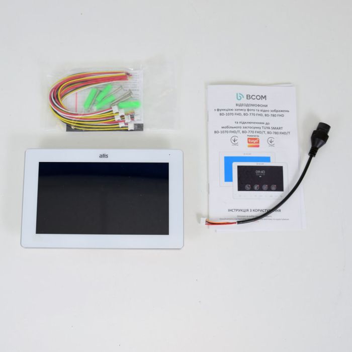 Wi-Fi відеодомофон 7" ATIS AD-770FHD/T-White з підтримкою Tuya Smart розпродаж (823)