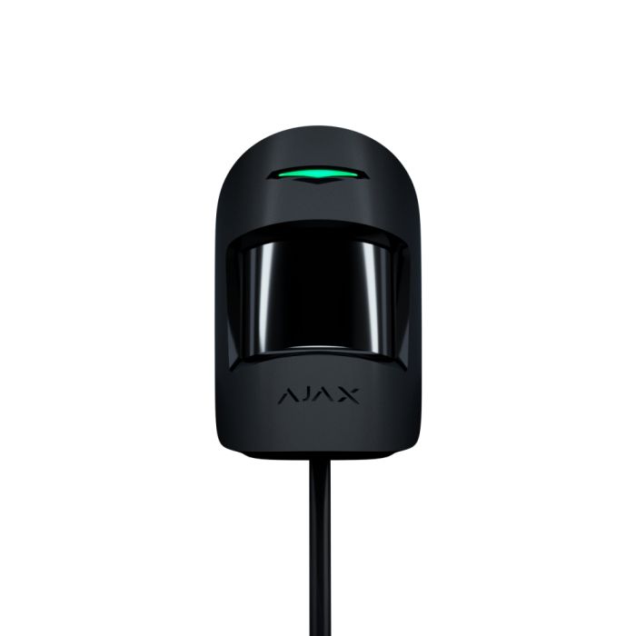 Дротовий датчик руху Ajax Superior MotionProtect Fibra black для приміщень