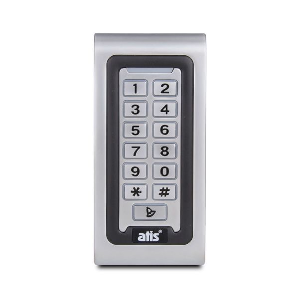 Комплект контролю доступу з кодовою клавіатурою ATIS AK-601W, електромагнітним замком Yli Electronic YM-280N, куточком Yli Electronic MBK-280NL, кнопкою виходу Yli Electronic PBK-815, блоком живлення Full Energy BGM-123Pro 12 В / 3 А