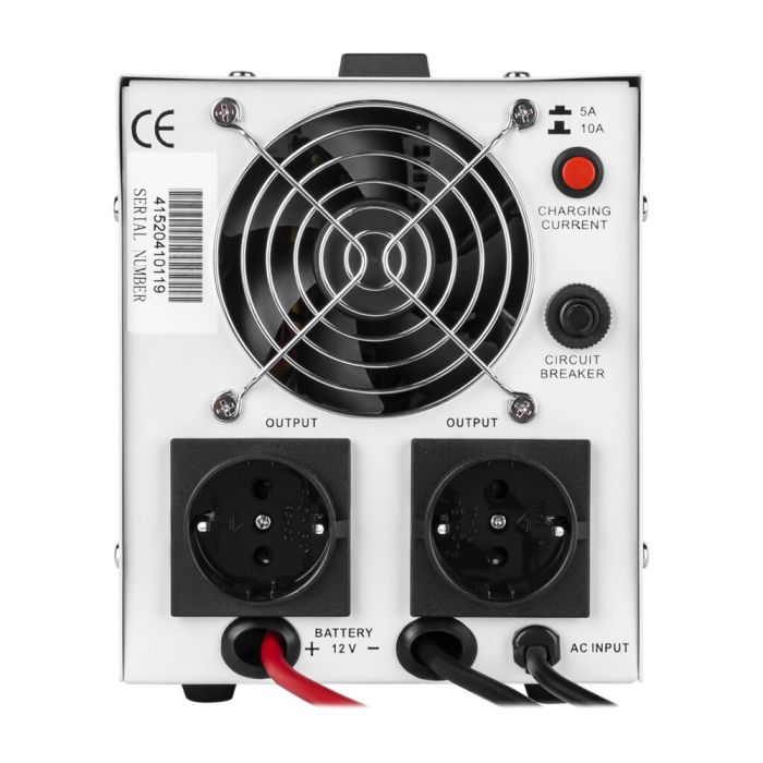 Джерело безперебійного живлення Logicpower LPY-PSW-500VA+ (350Вт) 12V 5A/10A лінійно-інтерактивне з правильною синусоїдою