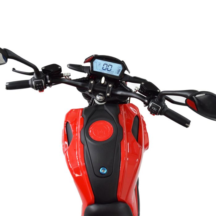 Електроскутер V9 Wuxi Electric 3000W 72V 52Ah red