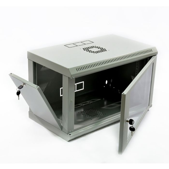 Шафа серверна CMS 6U 600 x 500 x 373 UA-MGSWL65G для мережевого обладнання