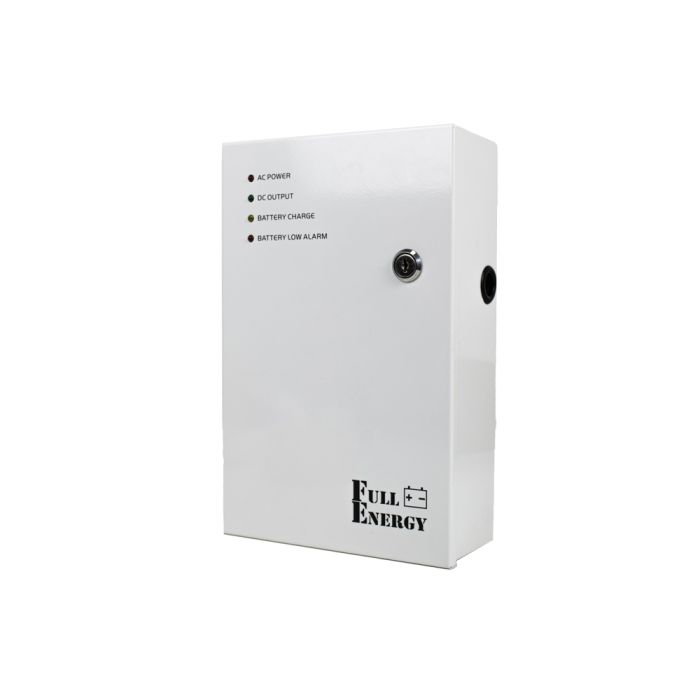 Блок безперебійного живлення Full Energy BBG-125-L (розпродаж 927) для відеоспостереження 12В, 5А, під 18Аг акумулятор