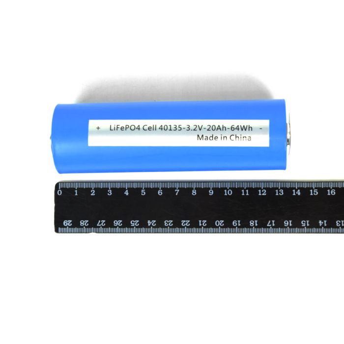 Акумулятор EVE C40 (LiFePO4-40135) 3.2В 20А·год 64Вт·год