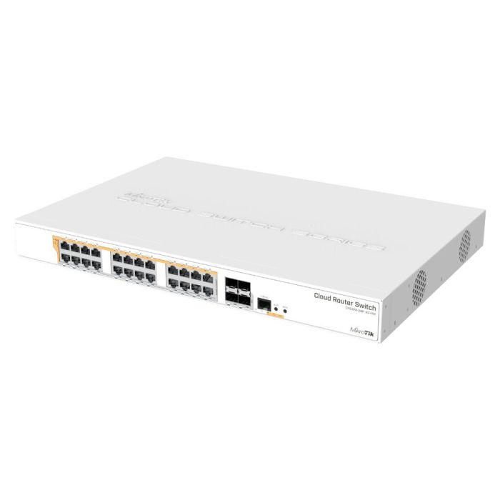 PoE-комутатор MikroTik CRS328-24P-4S+RM 28-портовий керований гігабітний