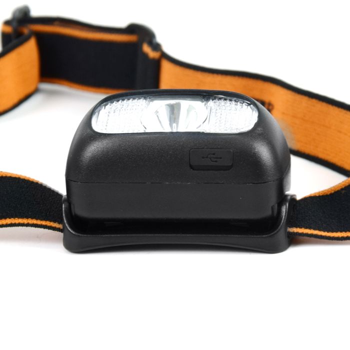 Налобний ліхтар SUPERFIRE HL05-D, що перезаряджається, з потужністю 2 Вт