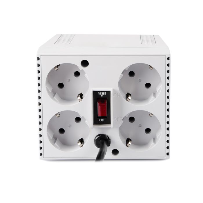 Стабiлізатор напруги Powercom TCA-1200 White