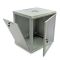 Шафа серверна SteelNet 12U 600 x 450 для мережевого обладнання (скло, сірий)