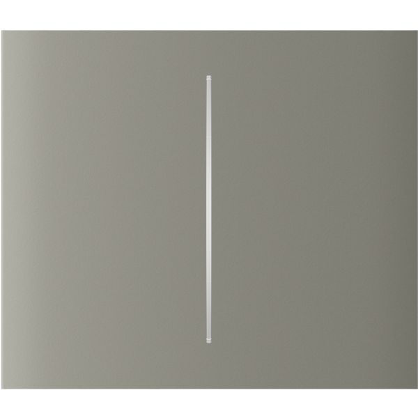 Центральна кнопка для двоклавішного вимикача Ajax CenterButton (2-gang) vertical Olive