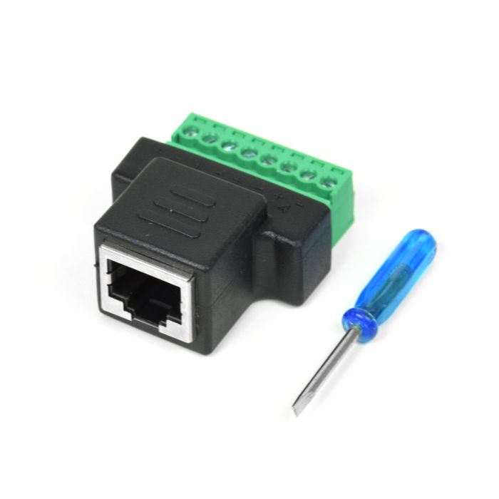 Конектор RJ45 під затискач (female)