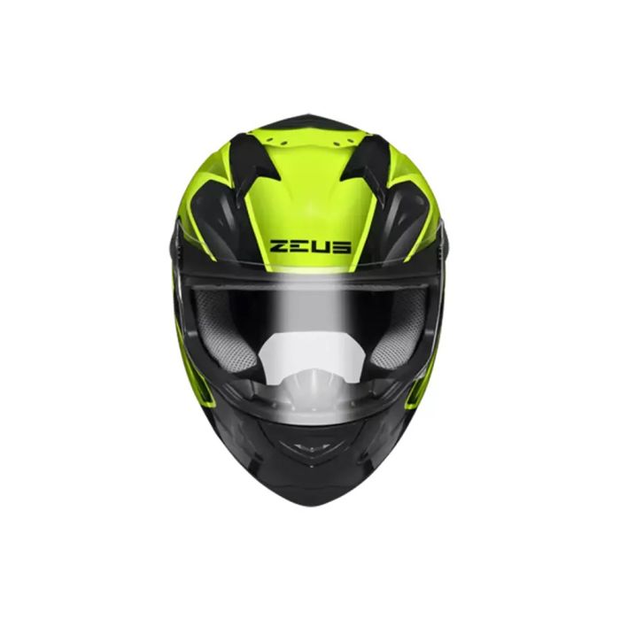 Мотошолом інтеграл Zeus ZS-811 жовтий неон (розмір S)