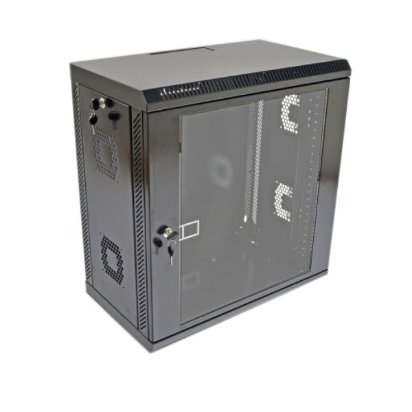 Шафа серверна CMS 12U 600 х 350 х 640 UA-MGSWA1235B для мережевого обладнання