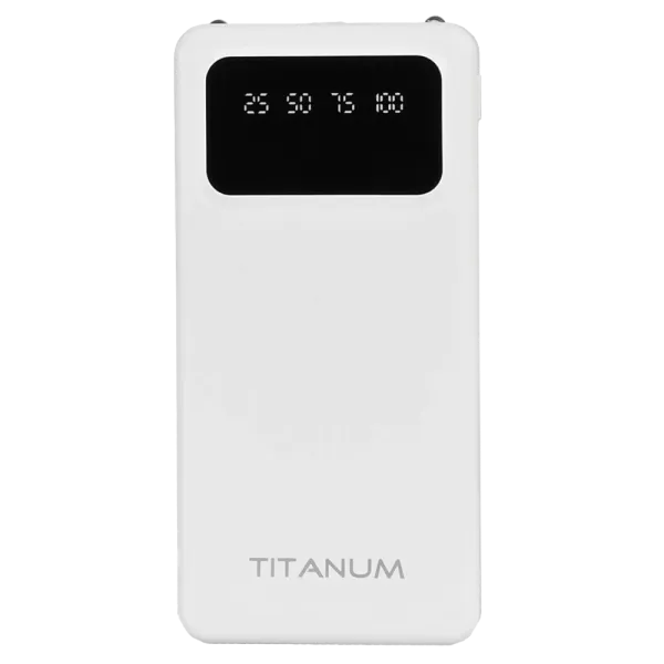 TITANUM OL21 White 10000mAh Повербанк