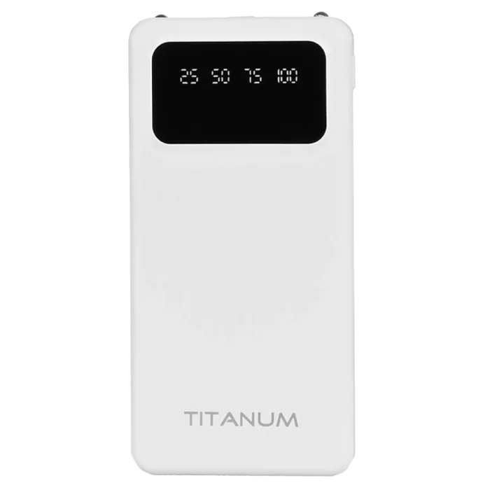 TITANUM OL21 White 10000mAh Повербанк