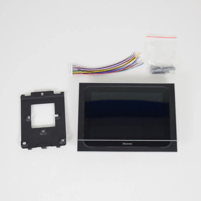 IP-відеодомофон з Wi-Fi 7" Akuvox X933W Black (розпродаж 675)