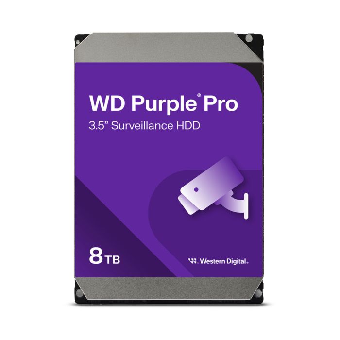Жорсткий диск 8TB Western Digital WD Purple Pro WD8002PURP для відеоспостереження з AI