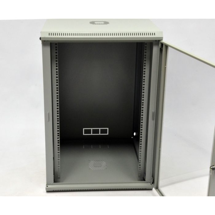 Шафа серверна CMS 18U 600 x 600 x 907 UA-MGSWL186G для мережевого обладнання