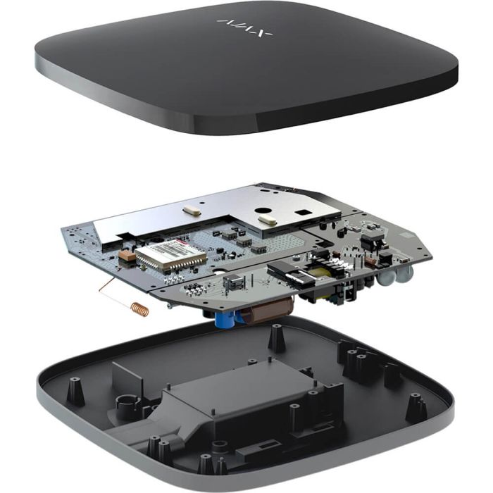 Інтелектуальний ретранслятор сигналу Ajax ReX 2 (8EU) black з фотоверіфікацією тривог