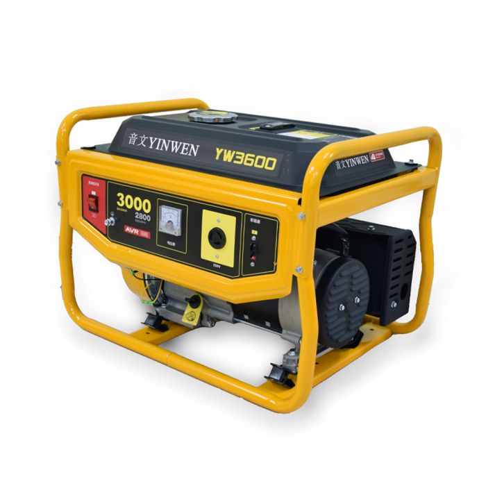 Бензиновий генератор Yinwen YW3600 максимальна потужність 3 кВт