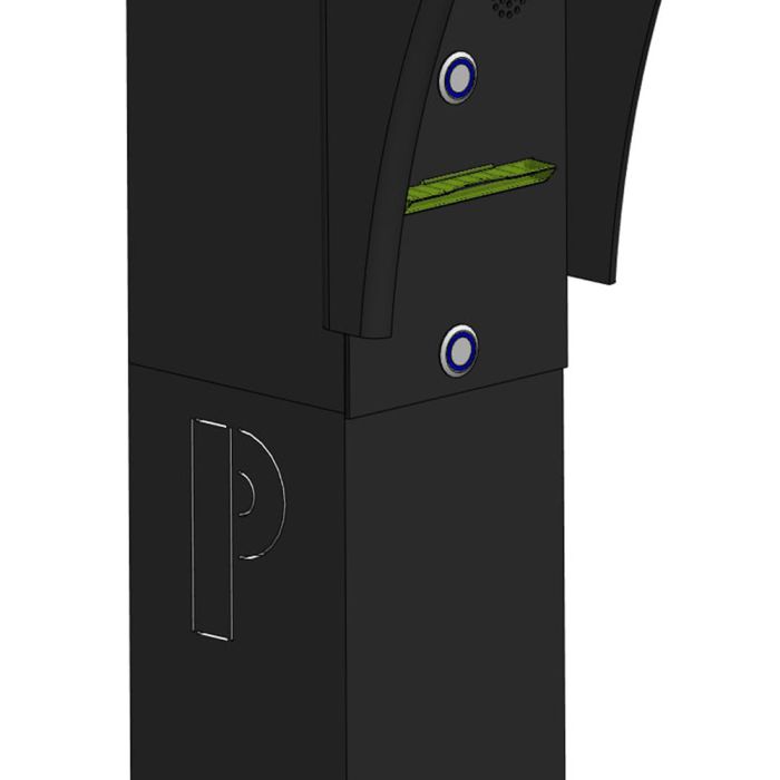 Стійка в'їзна системи ParkingPay СВ-01 вулична