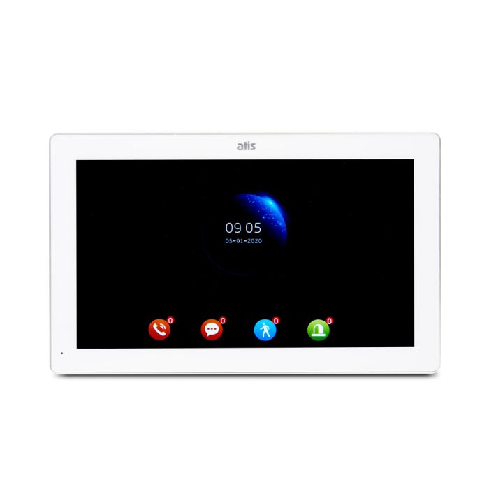 Комплект відеодомофона ATIS AD-1070FHD White + AT-400FHD Black
