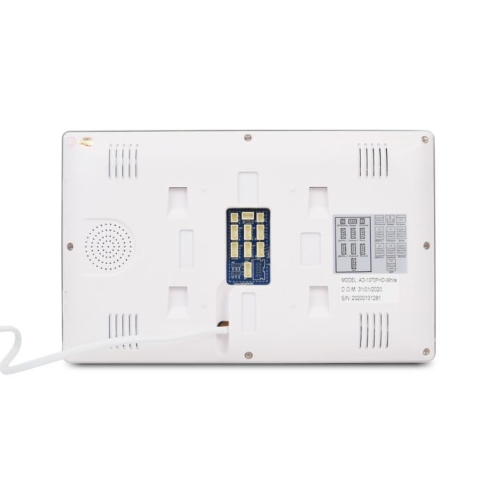 Комплект відеодомофона ATIS AD-1070FHD White + AT-400FHD Silver