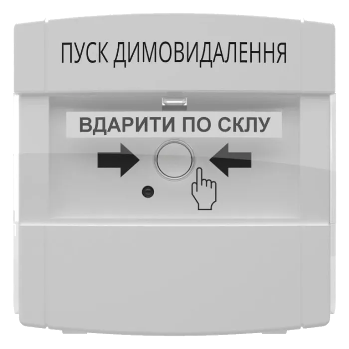 Tiras DETECTO BTN 100 (1.1) ПУСК ДИМОВИДАЛЕННЯ Адресна кнопка керування автоматикою