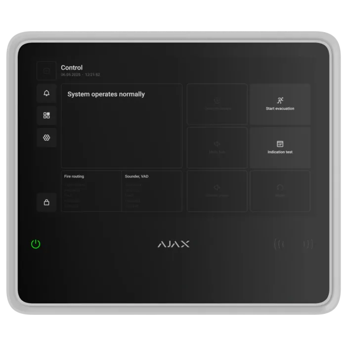 Ajax EN54 Fire Hub white Пожежна централь