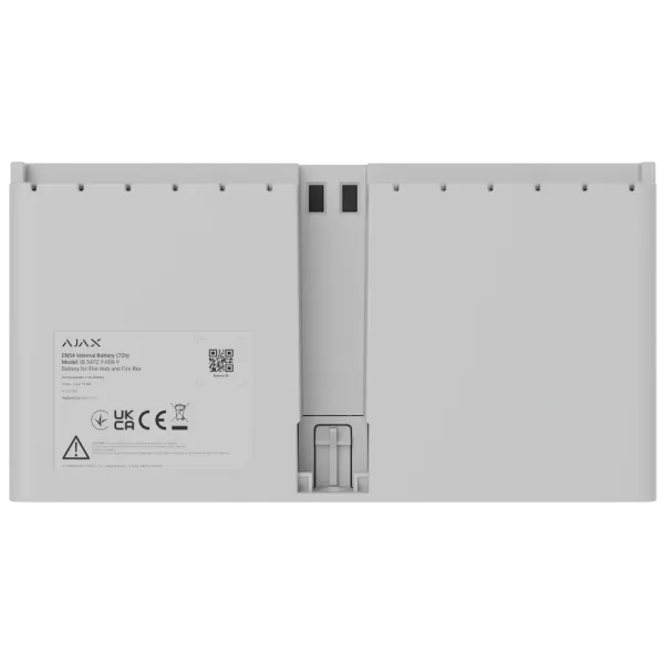 Ajax EN54 Internal Battery (72h) white для Fire Hub і Fire Rex Акумулятор